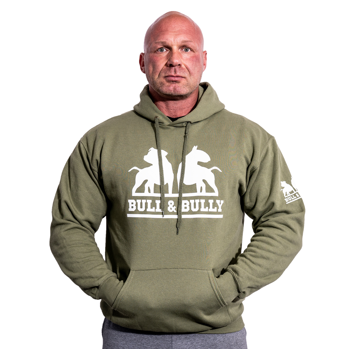 Hoodie Khaki Bild